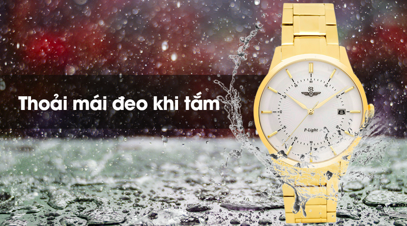 Đồng hồ nam SR Watch SG10061.1402PL có hệ số chống nước 5 ATM