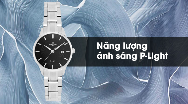 Đồng hồ nữ SR Watch SL10061.1101PL có công nghệ P-Light Đồng hồ nữ SR Watch SL10061.1101PL có công nghệ P-Light