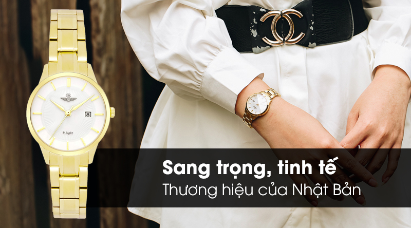 Đồng hồ nữ SR Watch SL10061.1402PL sang trọng và tinh tế Đồng hồ nữ SR Watch SL10061.1402PL sang trọng và tinh tế