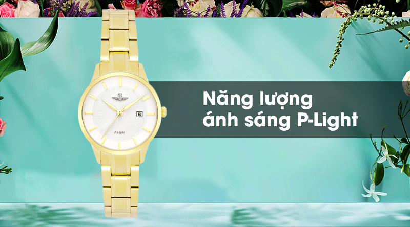 Đồng hồ nữ SR Watch SL10061.1402PL có công nghệ P-Light Đồng hồ nữ SR Watch SL10061.1402PL có công nghệ P-Light