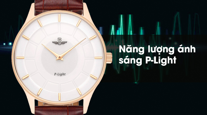 Đồng hồ nam SR Watch SG10070.4902PL được trang bị công nghệ P-Light Đồng hồ nam SR Watch SG10070.4902PL được trang bị công nghệ P-Light