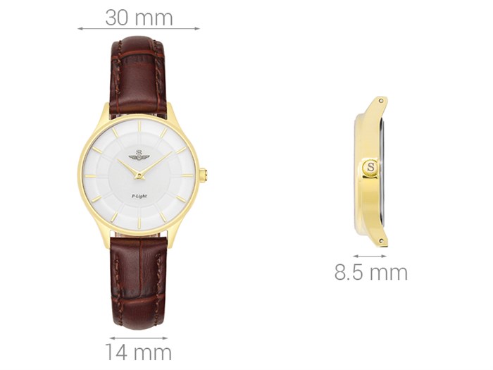 Đồng hồ SRWATCH 30 mm Nữ SL10070.4602PL Màu Nâu