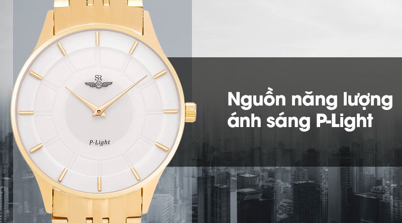 Đồng hồ nam SR Watch SG10071.1302PL được trang bị công nghệ P-Light Đồng hồ nam SR Watch SG10071.1302PL được trang bị công nghệ P-Light