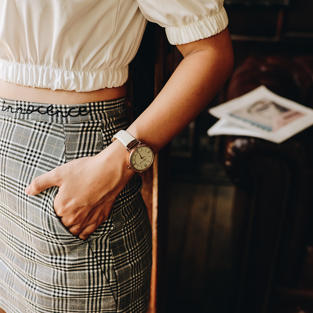 Đồng hồ ANNE KLEIN 36 mm Nữ AK/2666RGIV