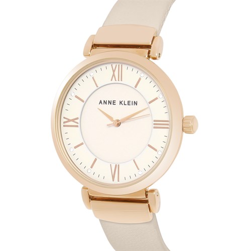 Đồng hồ ANNE KLEIN 36 mm Nữ AK/2666RGIV Màu Trắng