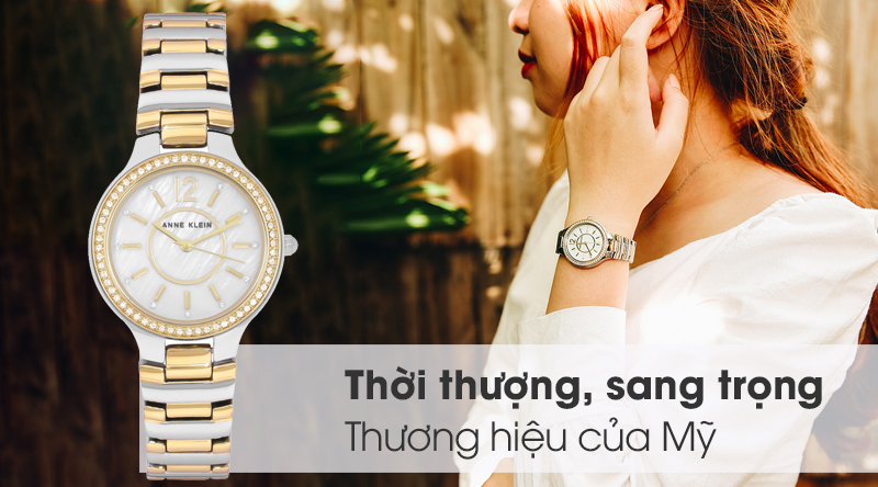 Đồng hồ Nữ Anne Klein AK/1855MPTT thiết kế thời trang và sang trọng Đồng hồ Nữ Anne Klein AK/1855MPTT thiết kế thời trang và sang trọng