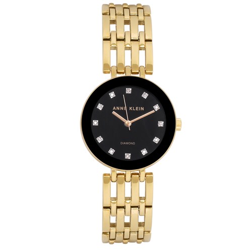 Đồng hồ ANNE KLEIN 30 mm Nữ AK/2944BKGB Màu Vàng