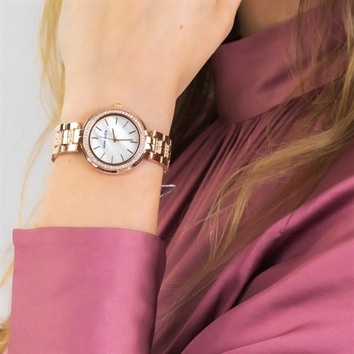 Đồng hồ ANNE KLEIN 32 mm Nữ AK/2968MPRG Màu Vàng Hồng