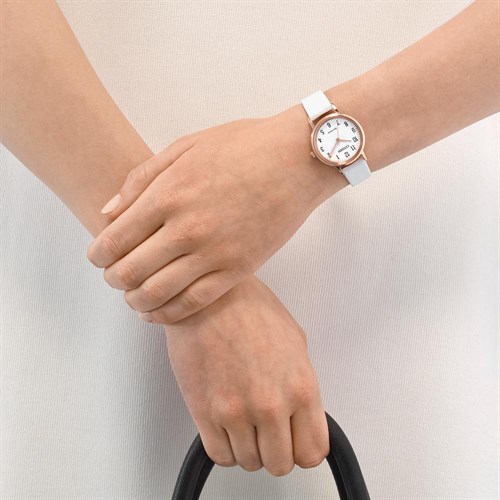 Đồng hồ CITIZEN 30.2 mm Nữ EM0579-14A Màu Trắng