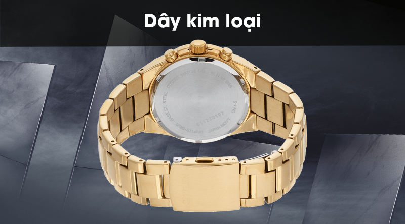 Đồng hồ nam Citizen AN8172-53P có dây đeo chống oxi hóa Đồng hồ nam Citizen AN8172-53P có dây đeo chống oxi hóa