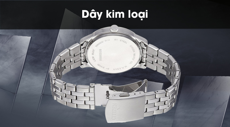Đồng hồ nam Citizen BI1050-81A có dây đeo chống ăn mòn