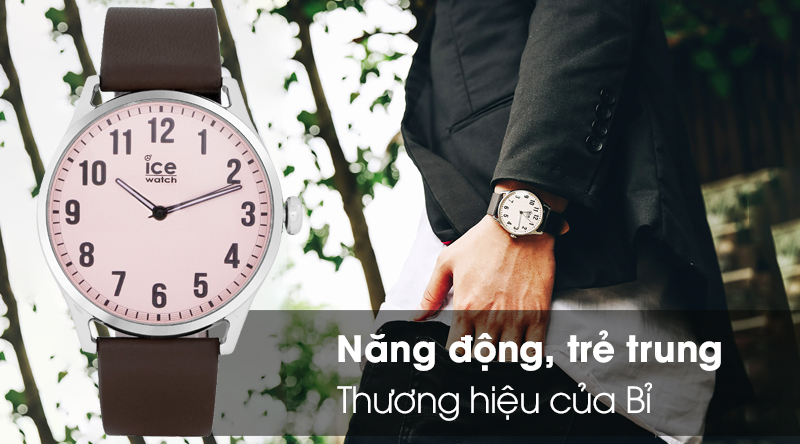 Đồng hồ Nam ICE 013045 có kiểu dáng trẻ trung, hiện đại