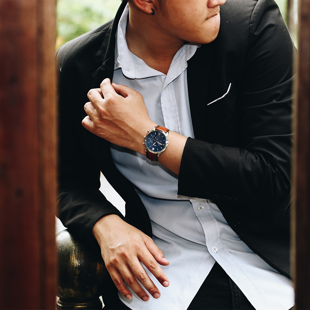 Đồng hồ FOSSIL Carlie 43.5 mm Nam FS5453