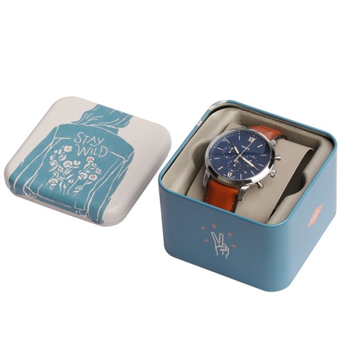 Đồng hồ FOSSIL Carlie 43.5 mm Nam FS5453 Màu Nâu