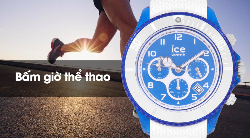 Đồng hồ Nam ICE 014224 có tính năng bấm giờ thể thao