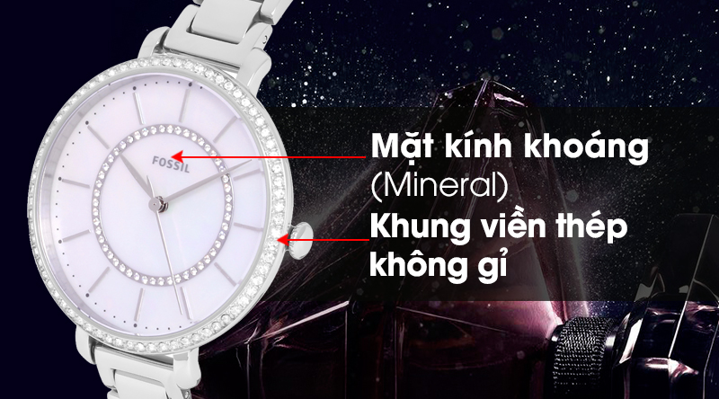 Đồng hồ Nữ Fossil ES4451 có khả năng chịu lực tốt Đồng hồ Nữ Fossil ES4451 có khả năng chịu lực tốt