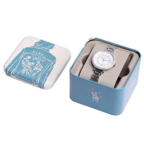 Đồng hồ FOSSIL Carlie 36 mm Nữ ES4451 Màu Bạc