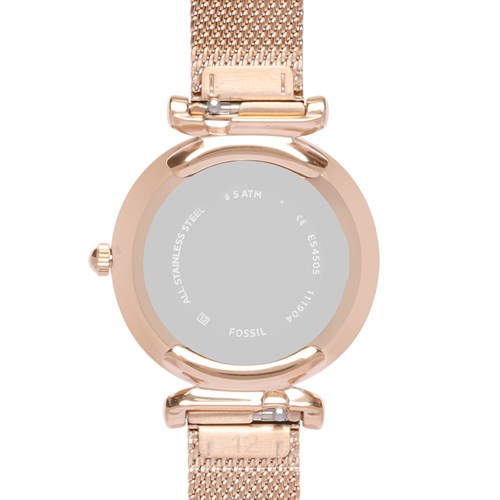 Đồng hồ Nữ Fossil ES4505 Màu Vàng Hồng