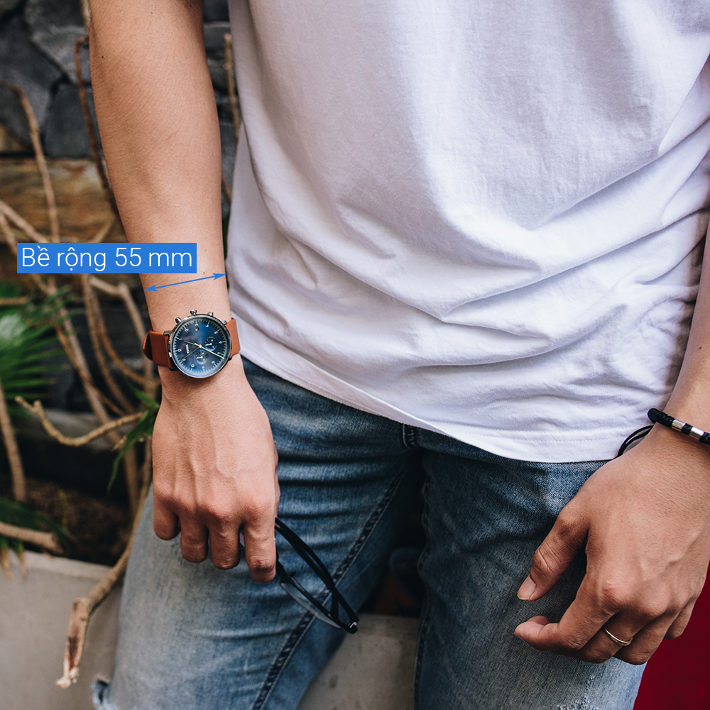 Đồng hồ FOSSIL Carlie 42 mm Nam FS5486