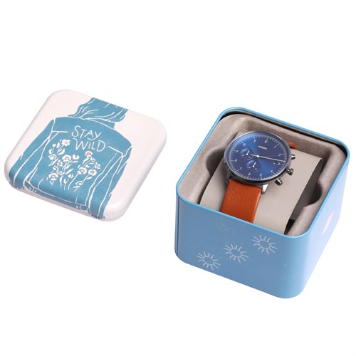 Đồng hồ FOSSIL Carlie 42 mm Nam FS5486 Màu Nâu