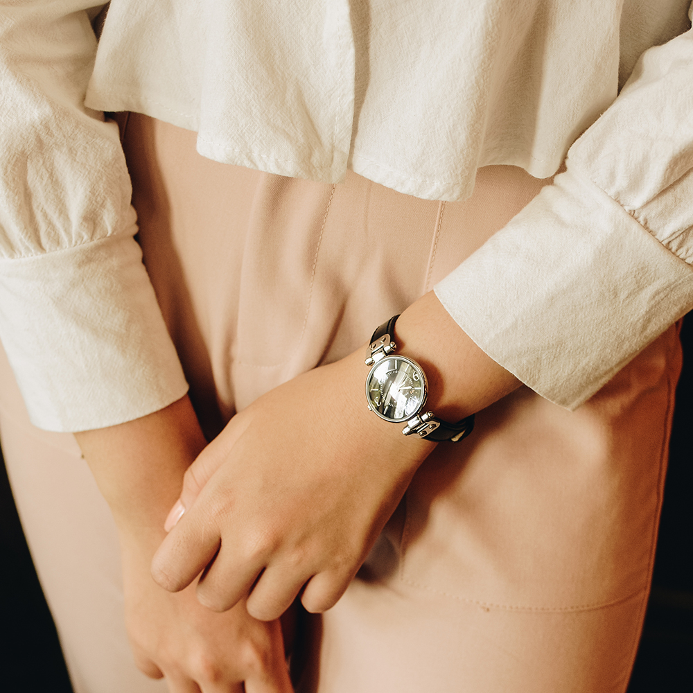 Đồng hồ ANNE KLEIN 26 mm Nữ 10/9443BKBK