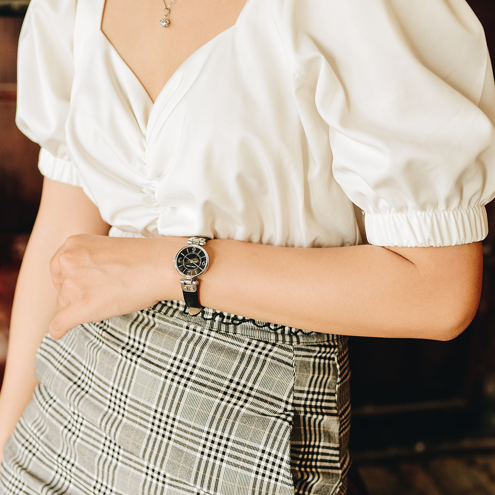 Đồng hồ ANNE KLEIN 26 mm Nữ 10/9443BKBK