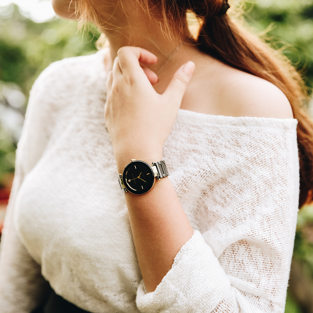 Đồng hồ ANNE KLEIN 33 mm Nữ AK/1018BKBK