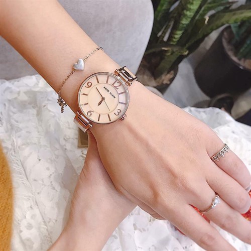 Đồng hồ ANNE KLEIN 34 mm Nữ AK/2210BMRG Màu Vàng Hồng