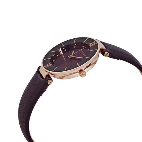 Đồng hồ ANNE KLEIN 32 mm Nữ AK/3272RGPL Màu Tím