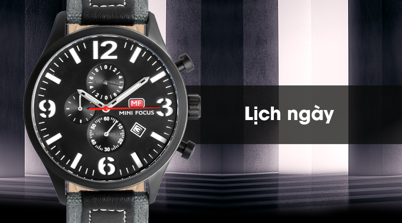 Đồng hồ nam Mini Focus MF0003G.04 có lịch ngày tiện dụng