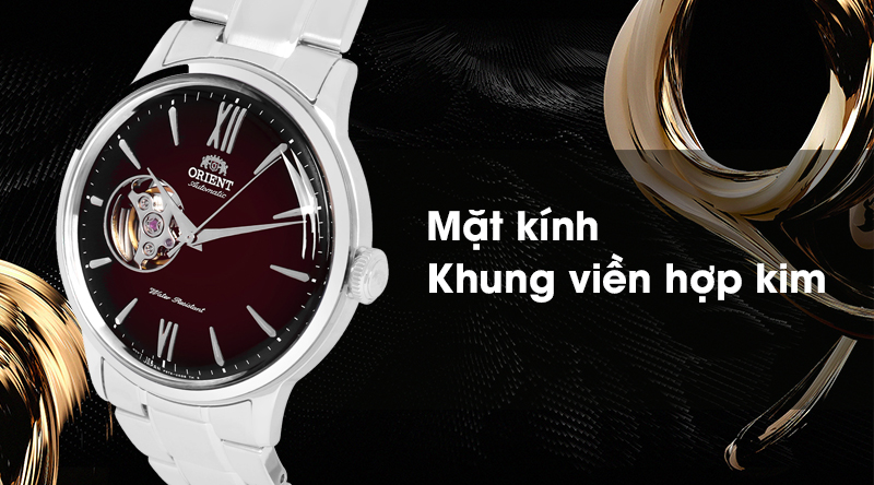 Đồng hồ nam Orient RA-AG0027Y10B - Cơ tự động có mặt kính chắc chắn, khung viền cứng cáp Đồng hồ nam Orient RA-AG0027Y10B - Cơ tự động có mặt kính chắc chắn, khung viền cứng cáp