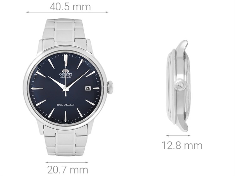 Đồng hồ ORIENT Bambino 40.5 mm Nam RA-AC0007L10B Màu Bạc