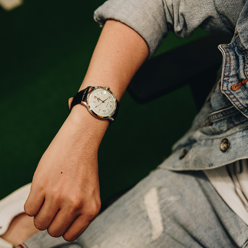 Đồng hồ ORIENT Bambino 40 mm Nam FAC00008W0