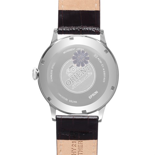 Đồng hồ Orient Bambino 40 mm Nam FAC00009N0 Màu Nâu