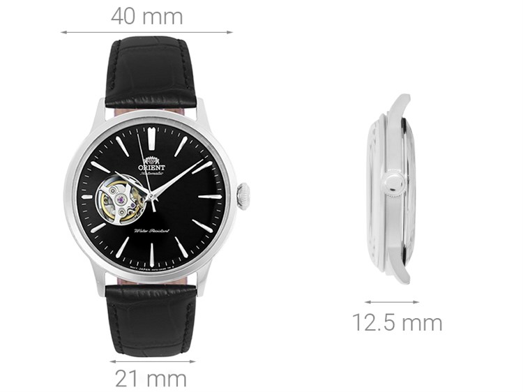 Đồng hồ ORIENT Bambino 40 mm Nam RA-AG0004B10B Màu Đen