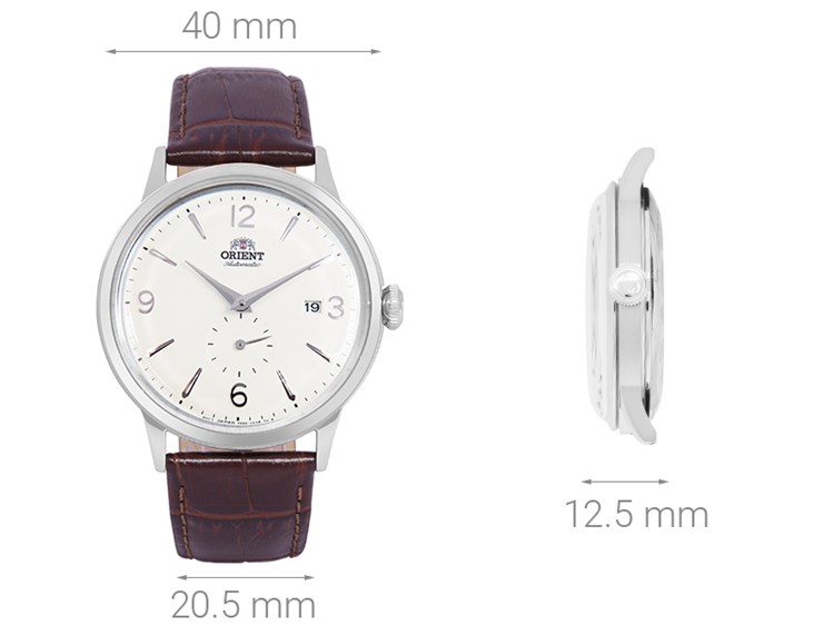 Đồng hồ ORIENT Bambino 40 mm Nam RA-AP0003S10B Màu Nâu