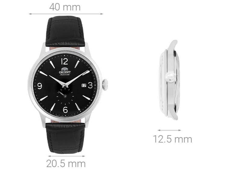 Đồng hồ ORIENT Bambino 40 mm Nam RA-AP0005B10B Màu Đen
