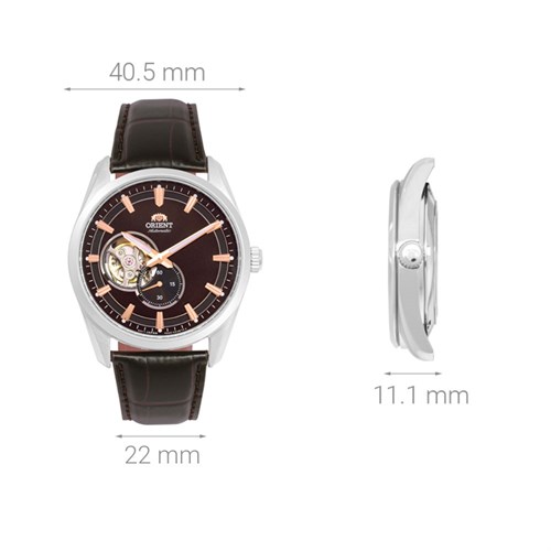 Đồng hồ ORIENT 40.5 mm Nam RA-AR0005Y10B Màu Nâu