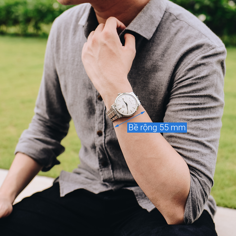 Đồng hồ ORIENT Bambino 40.5 mm Nam RA-AC0005S10B