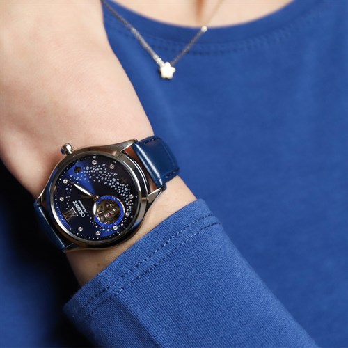 Đồng hồ Nữ Orient RA-AG0018L10B - Cơ tự động Màu Xanh Dương