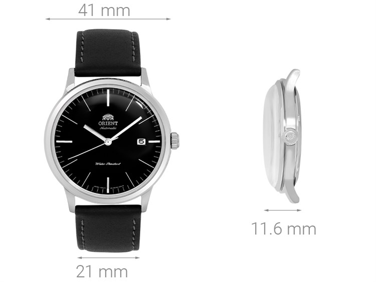 Đồng hồ ORIENT Bambino 41 mm Nam FAC0000CA0 Màu Đen