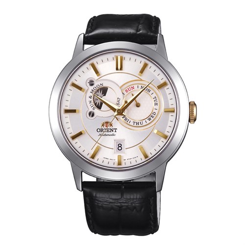 Đồng hồ ORIENT Sun & Moon 41.5 mm Nam FET0P004W0 Màu Đen