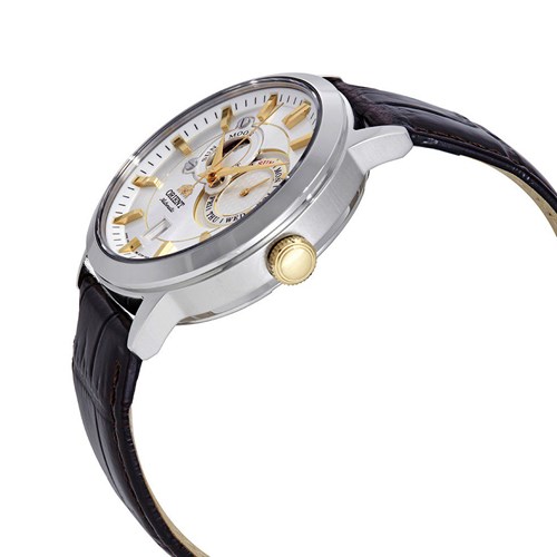 Đồng hồ ORIENT Sun & Moon 41.5 mm Nam FET0P004W0 Màu Đen