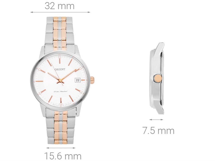 Đồng hồ ORIENT 32 mm Nữ FUNG7001W0 Màu Bạc