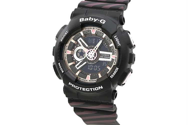 Đồng hồ BABY-G BA-110 46.3 mm Nữ BA-110CH-1ADR Màu Đen