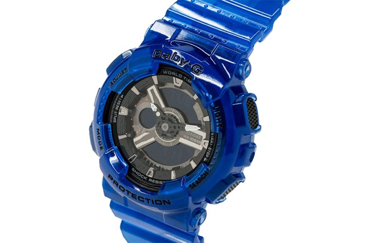 Đồng hồ BABY-G BA-110 46.3 mm Nữ BA-110CR-2ADR Màu Xanh Dương