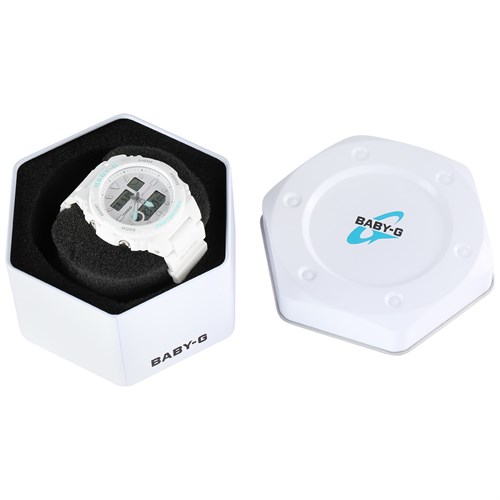 Đồng hồ BABY-G 42 mm Nữ BAX-100-7ADR Màu Trắng