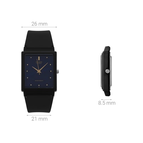 Đồng hồ CASIO 26 mm Nam MQ-38-2ADF Màu Đen