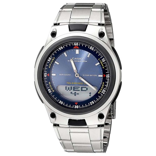 Đồng hồ CASIO 40 mm Nam AW-80D-2AVDF Màu Bạc