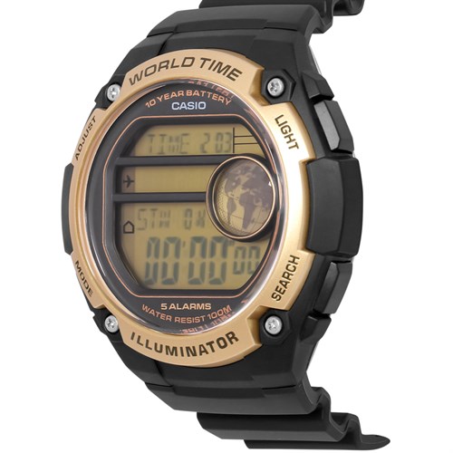 Đồng hồ CASIO 55.4 mm Nam AE-3000W-9AVDF Màu Đen